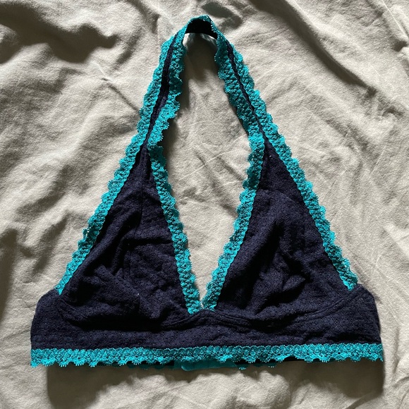Free People Lace Halter Bralette - Picture 1 of 2